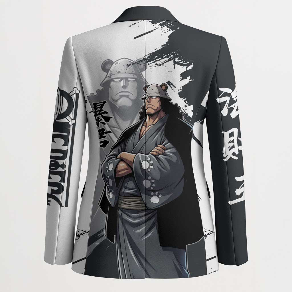 Bartholomew Kuma One Piece Blazer Revolutionary Ink Wash Anime