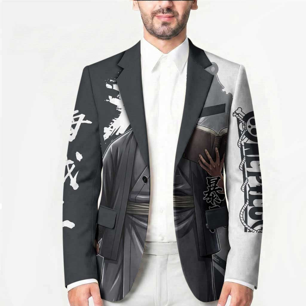 Bartholomew Kuma One Piece Blazer Revolutionary Ink Wash Anime
