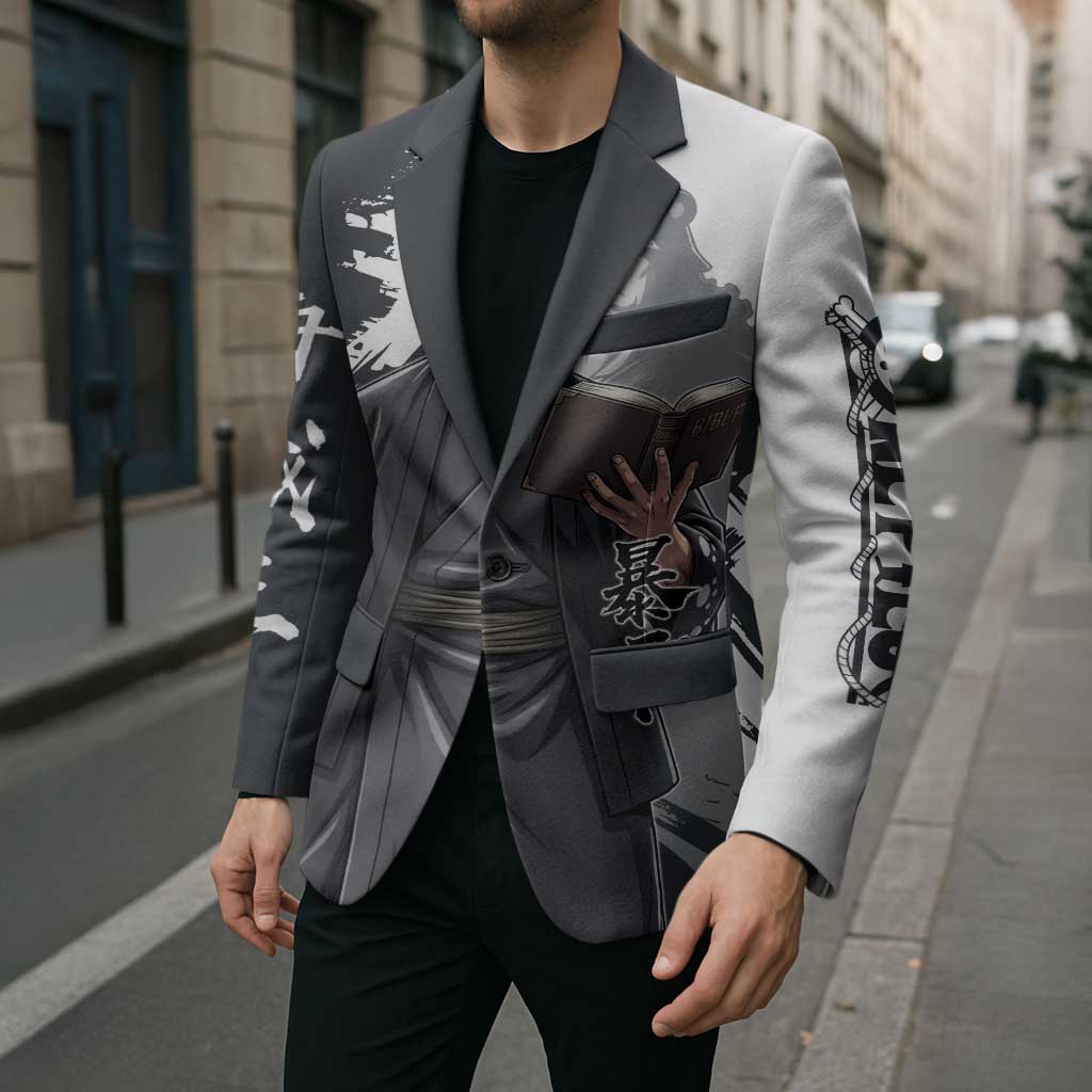 Bartholomew Kuma One Piece Blazer Revolutionary Ink Wash Anime