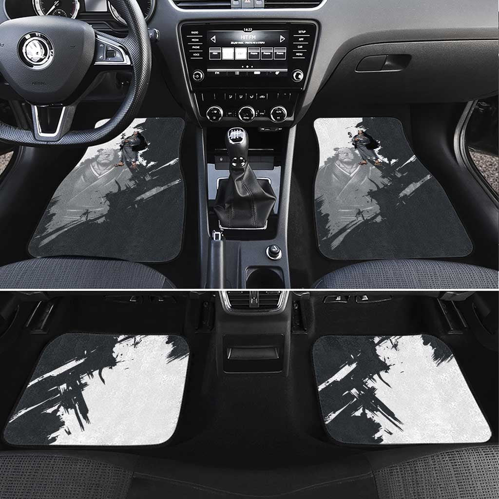 Bartholomew Kuma One Piece Car Mats Revolutionary Ink Wash Anime