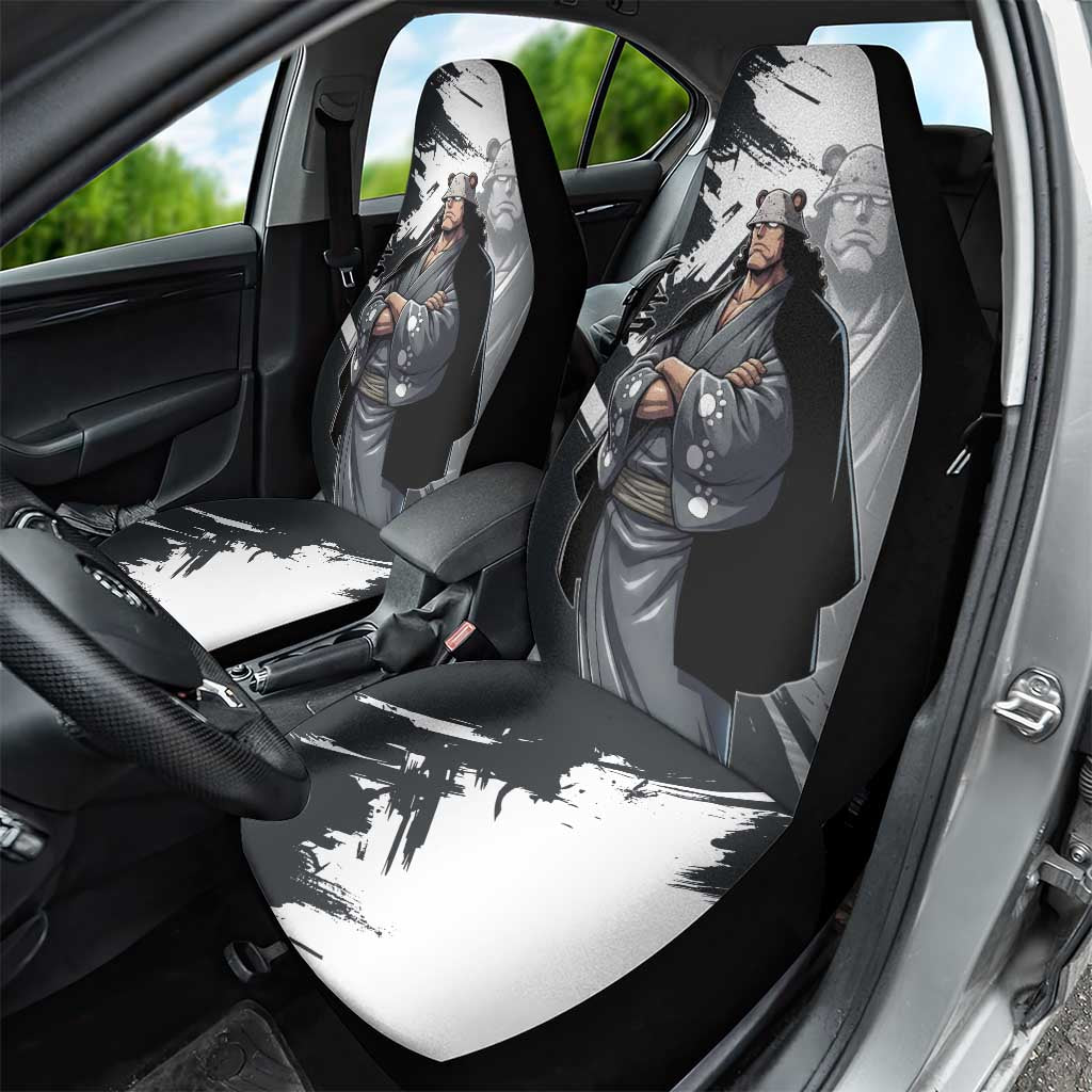 Bartholomew Kuma One Piece Car Seat Cover Revolutionary Ink Wash Anime