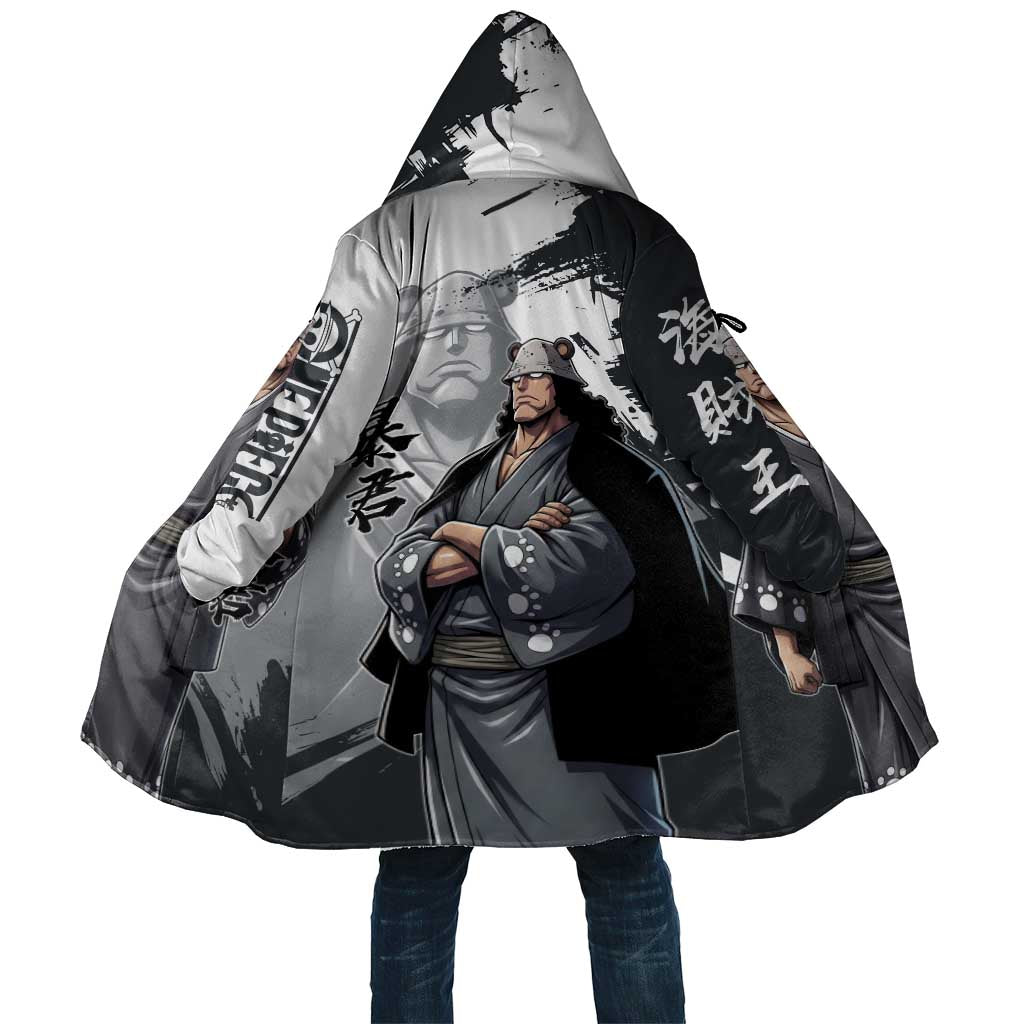 Bartholomew Kuma One Piece Cloak Revolutionary Ink Wash Anime