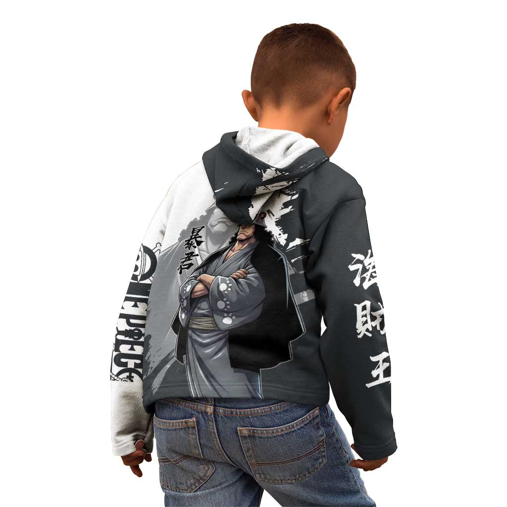 Bartholomew Kuma One Piece Kid Hoodie Revolutionary Ink Wash Anime