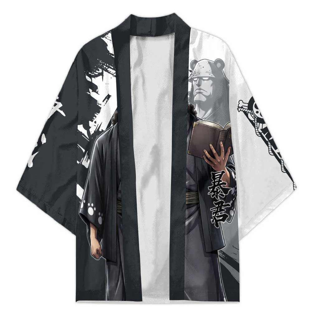 Bartholomew Kuma One Piece Kimono Revolutionary Ink Wash Anime