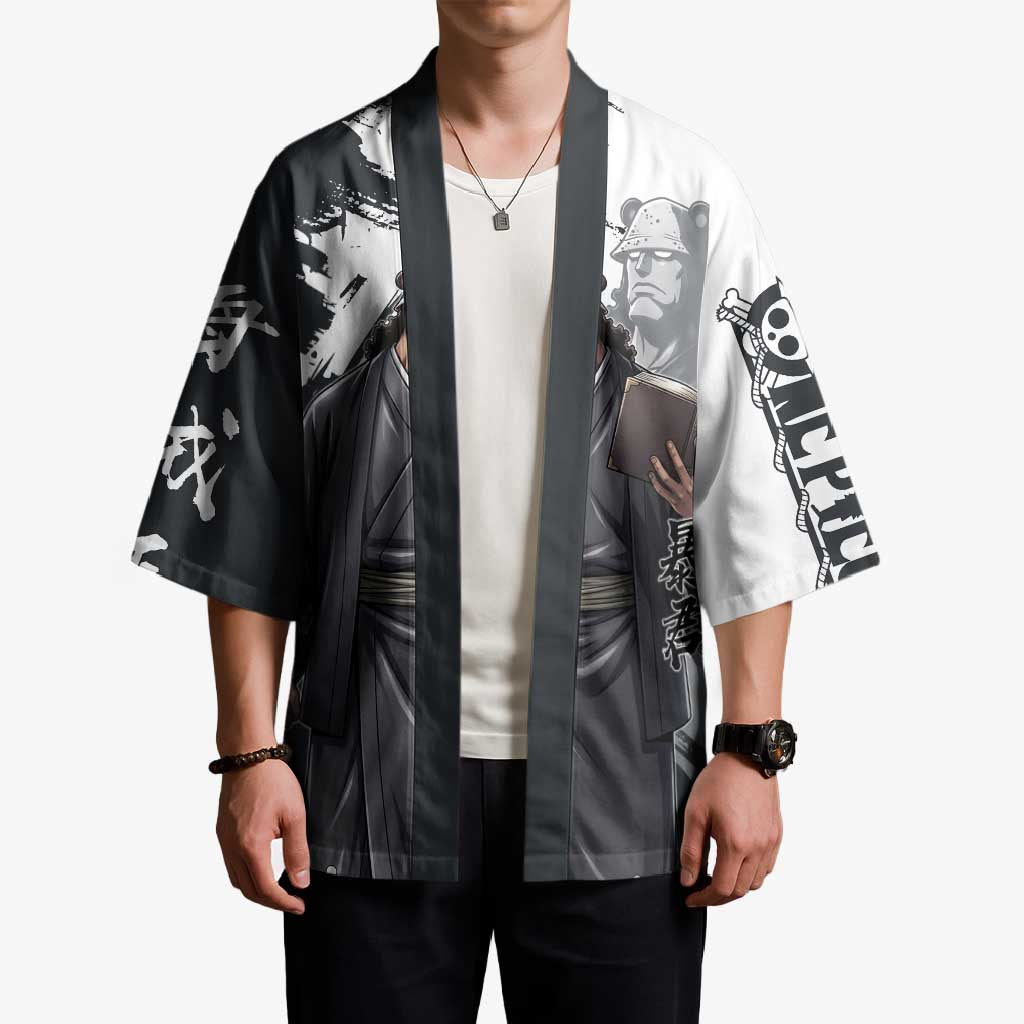 Bartholomew Kuma One Piece Kimono Revolutionary Ink Wash Anime