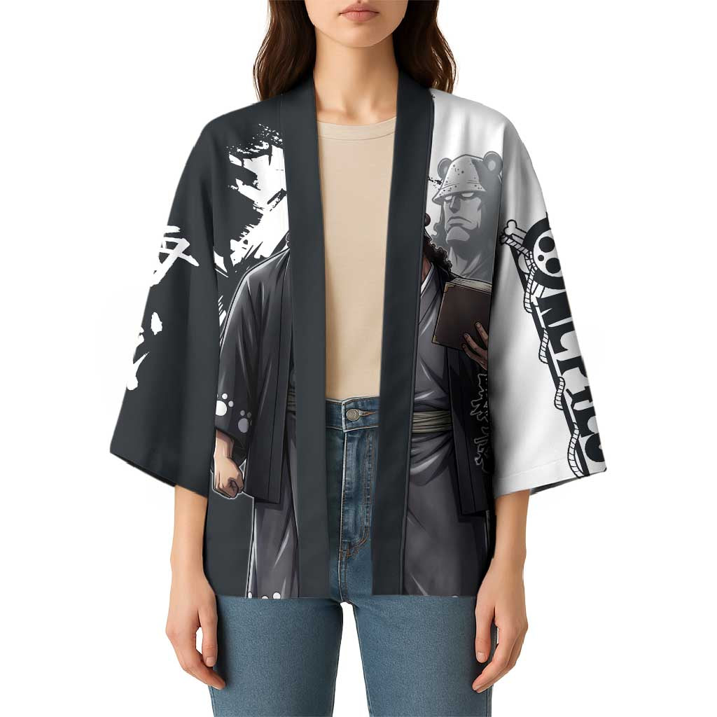 Bartholomew Kuma One Piece Kimono Revolutionary Ink Wash Anime