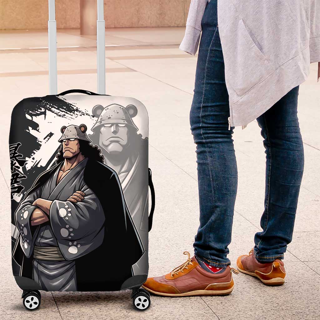 Bartholomew Kuma One Piece Luggage Cover Revolutionary Ink Wash Anime