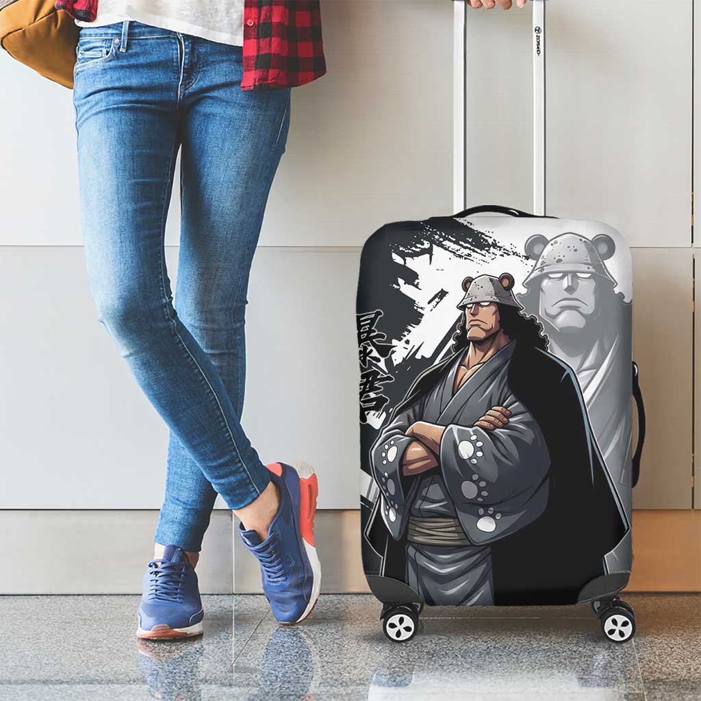 Bartholomew Kuma One Piece Luggage Cover Revolutionary Ink Wash Anime