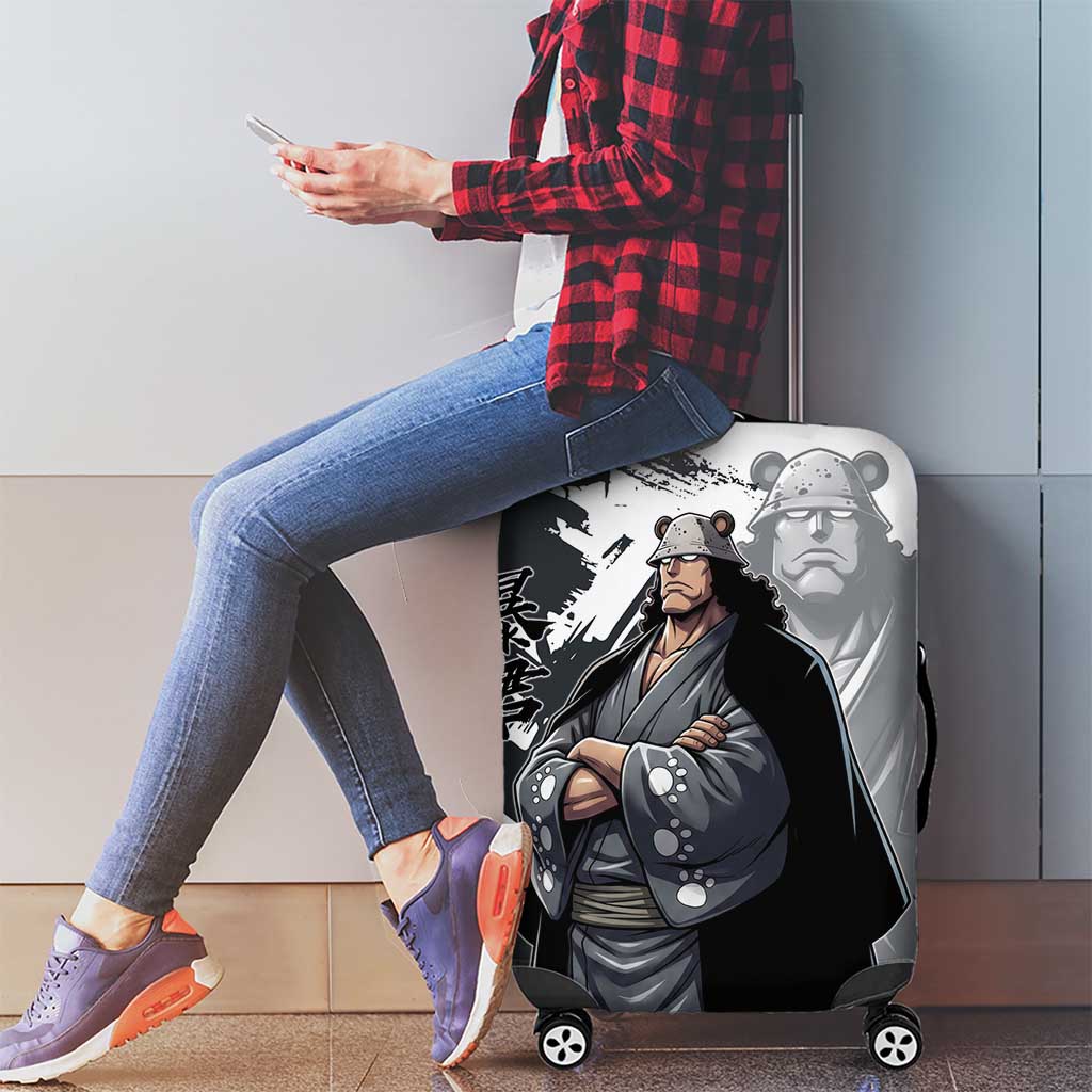 Bartholomew Kuma One Piece Luggage Cover Revolutionary Ink Wash Anime