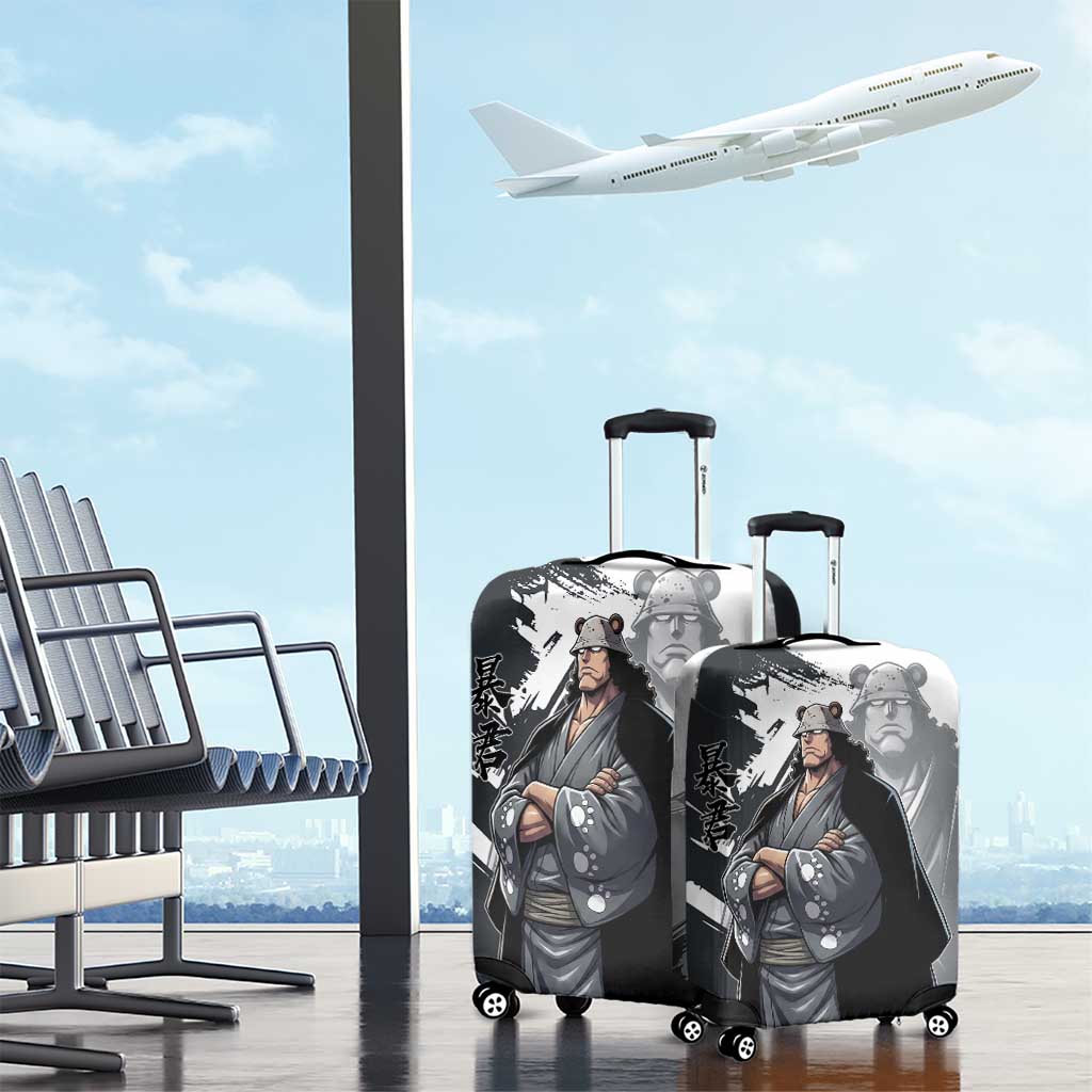 Bartholomew Kuma One Piece Luggage Cover Revolutionary Ink Wash Anime