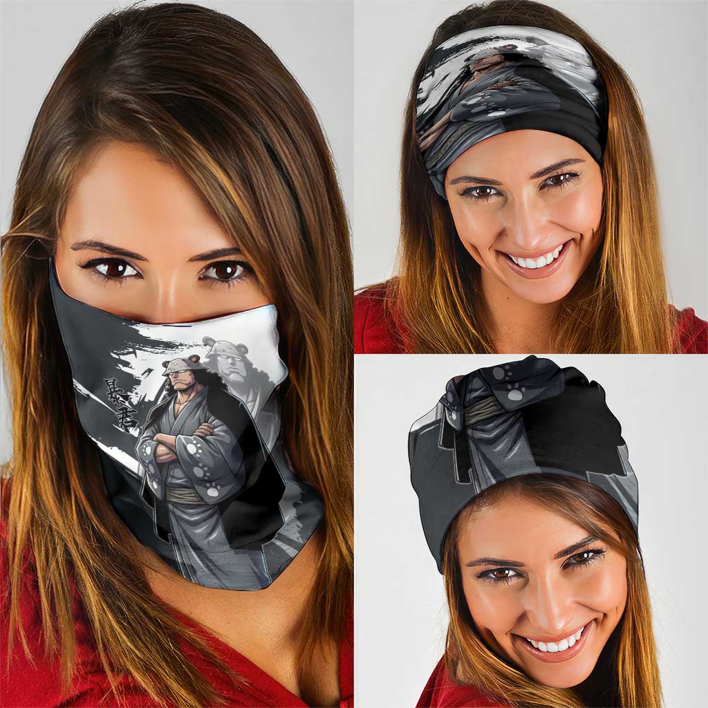 Bartholomew Kuma One Piece Neck Gaiter Revolutionary Ink Wash Anime