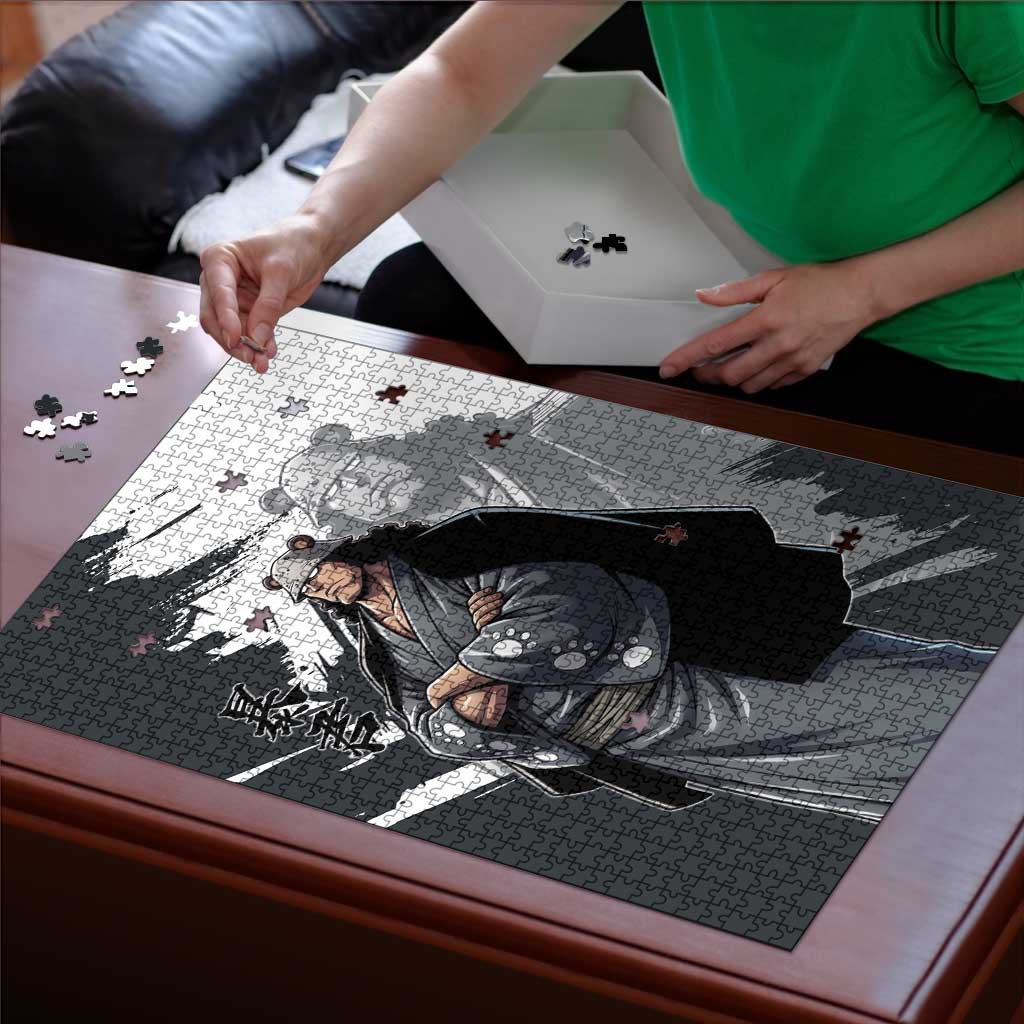 Bartholomew Kuma One Piece Puzzle Revolutionary Ink Wash Anime