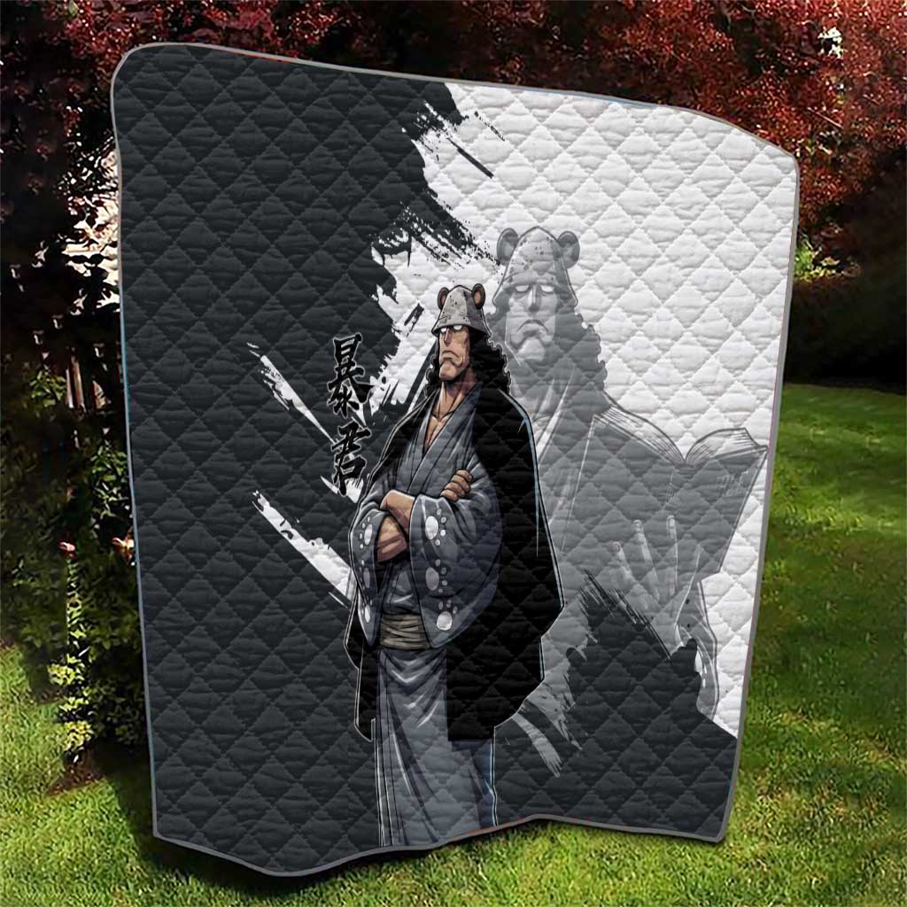 Bartholomew Kuma One Piece Quilt Revolutionary Ink Wash Anime