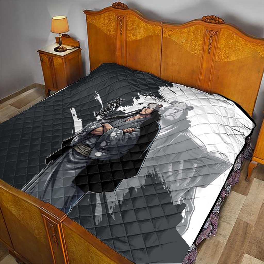 Bartholomew Kuma One Piece Quilt Revolutionary Ink Wash Anime