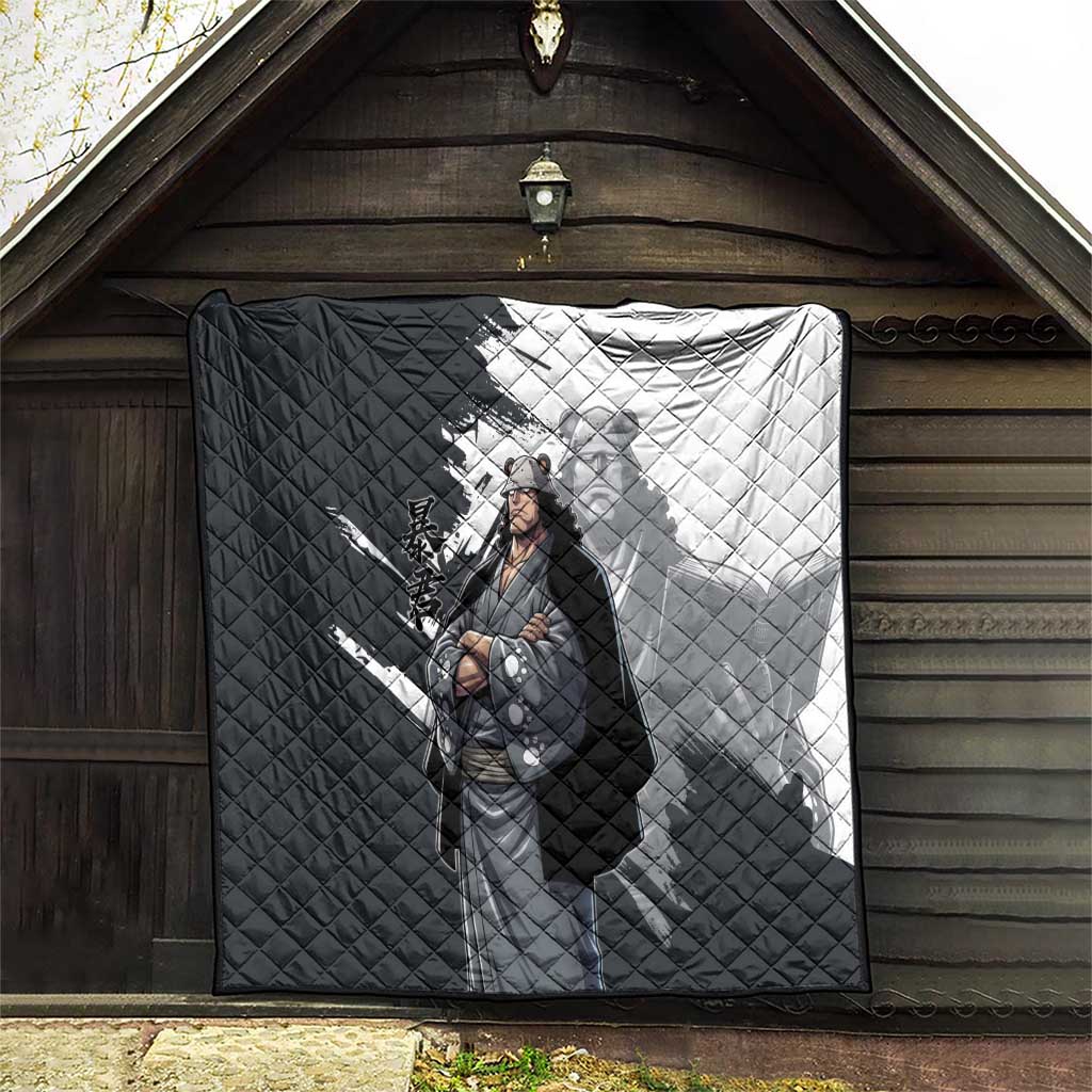Bartholomew Kuma One Piece Quilt Revolutionary Ink Wash Anime