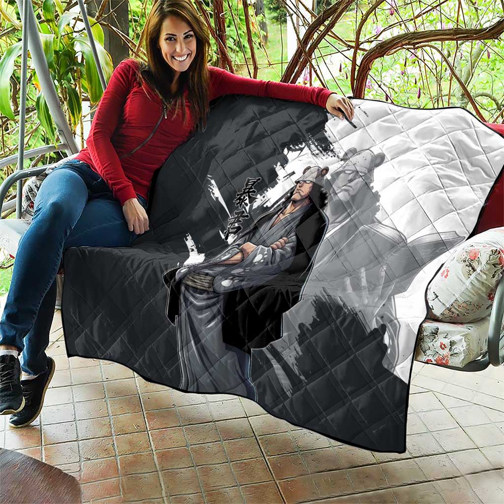 Bartholomew Kuma One Piece Quilt Revolutionary Ink Wash Anime