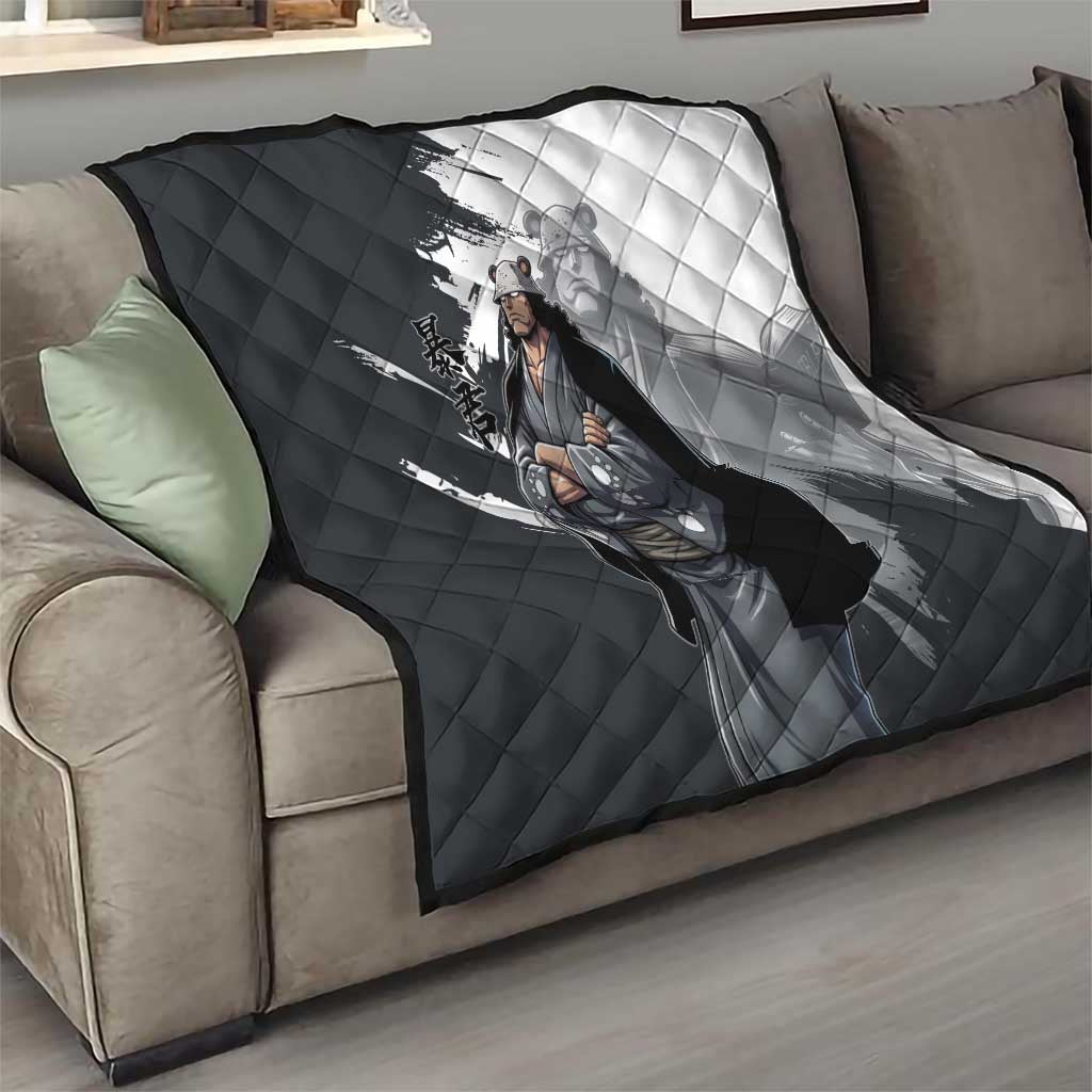 Bartholomew Kuma One Piece Quilt Revolutionary Ink Wash Anime