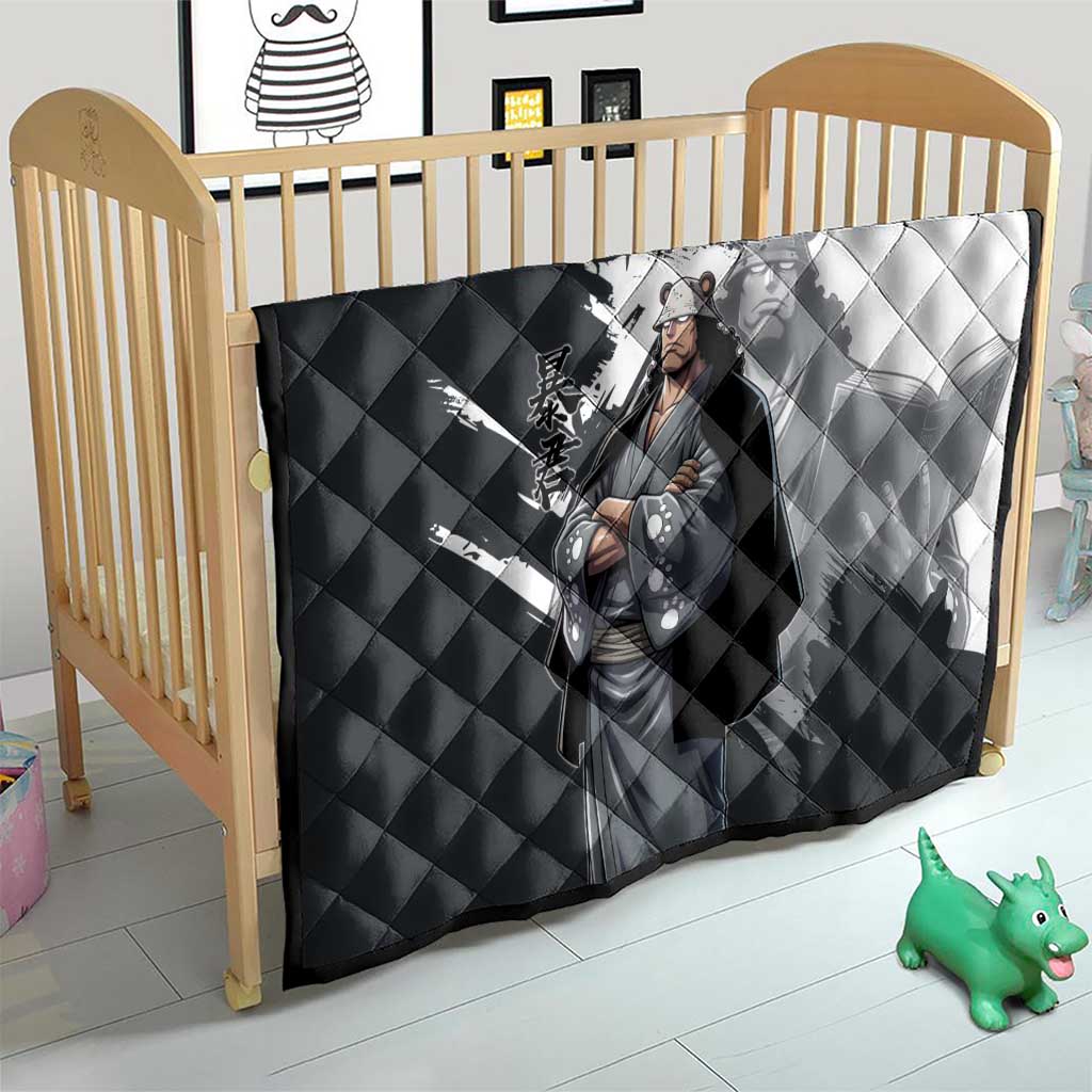 Bartholomew Kuma One Piece Quilt Revolutionary Ink Wash Anime