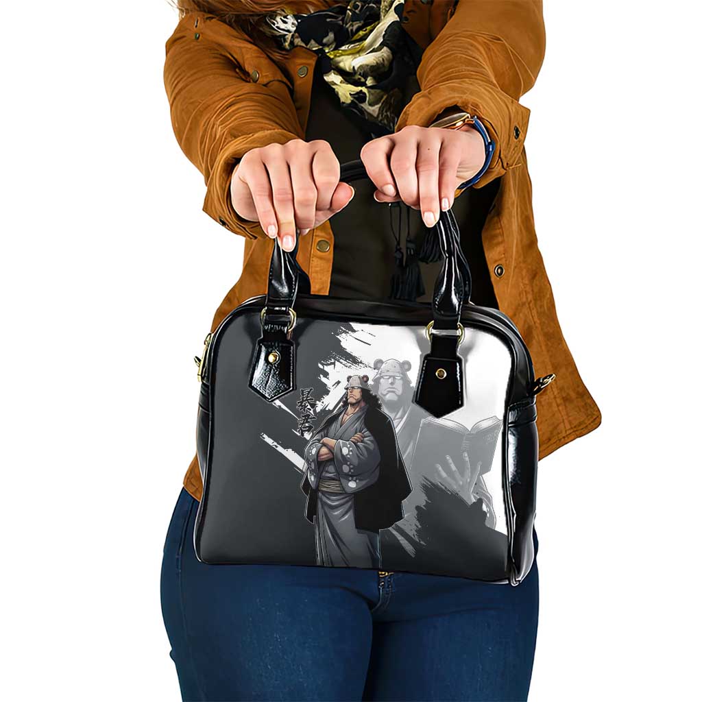 Bartholomew Kuma One Piece Shoulder Handbag Revolutionary Ink Wash Anime