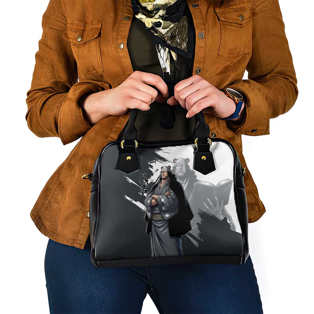 Bartholomew Kuma One Piece Shoulder Handbag Revolutionary Ink Wash Anime