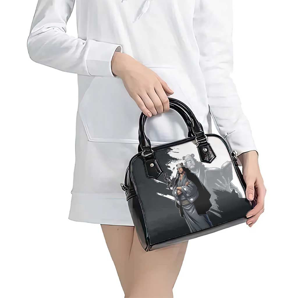 Bartholomew Kuma One Piece Shoulder Handbag Revolutionary Ink Wash Anime