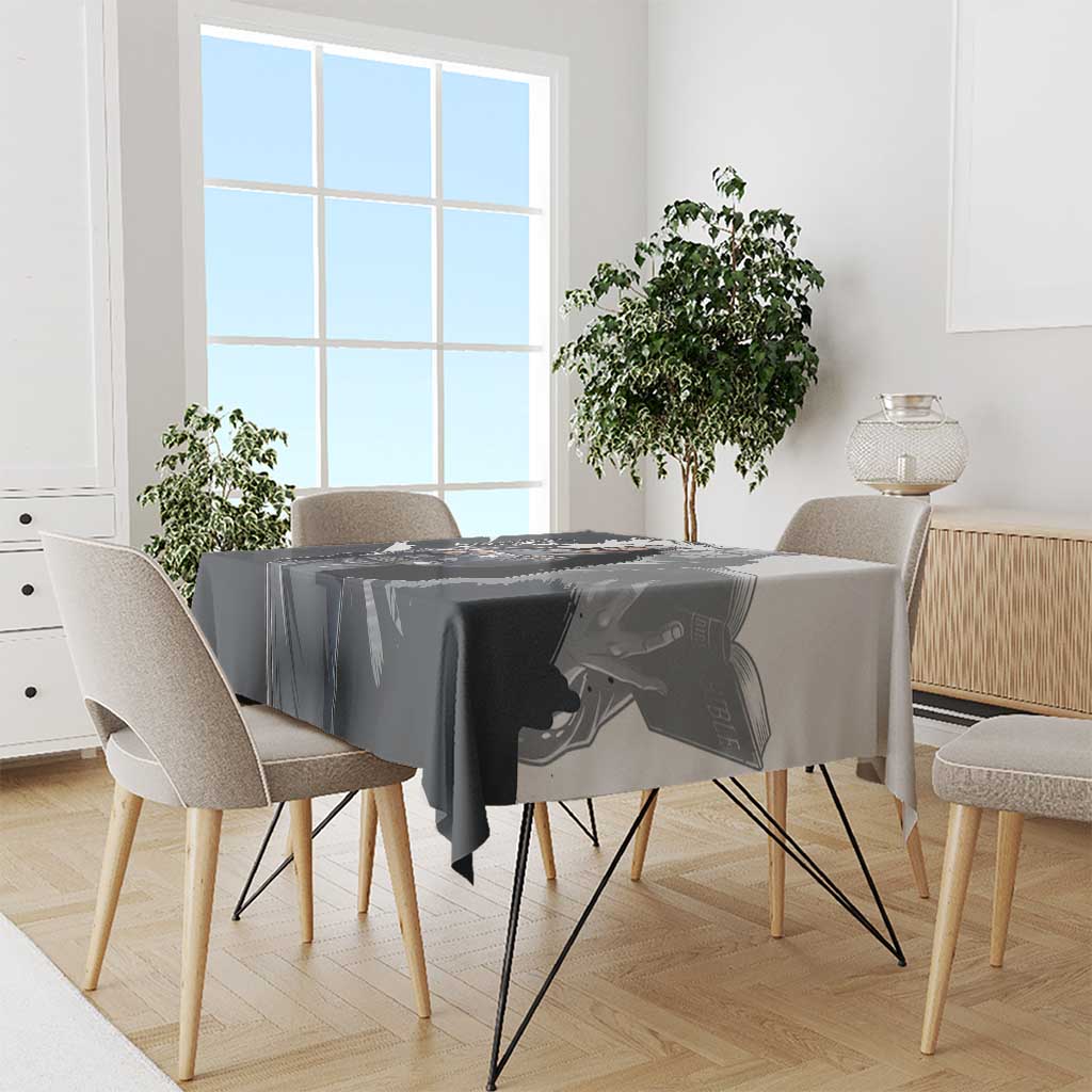 Bartholomew Kuma One Piece Tablecloth Revolutionary Ink Wash Anime