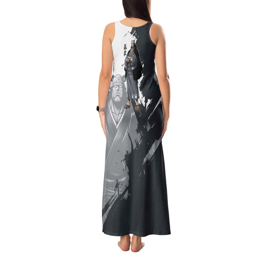 Bartholomew Kuma One Piece Tank Maxi Dress Revolutionary Ink Wash Anime