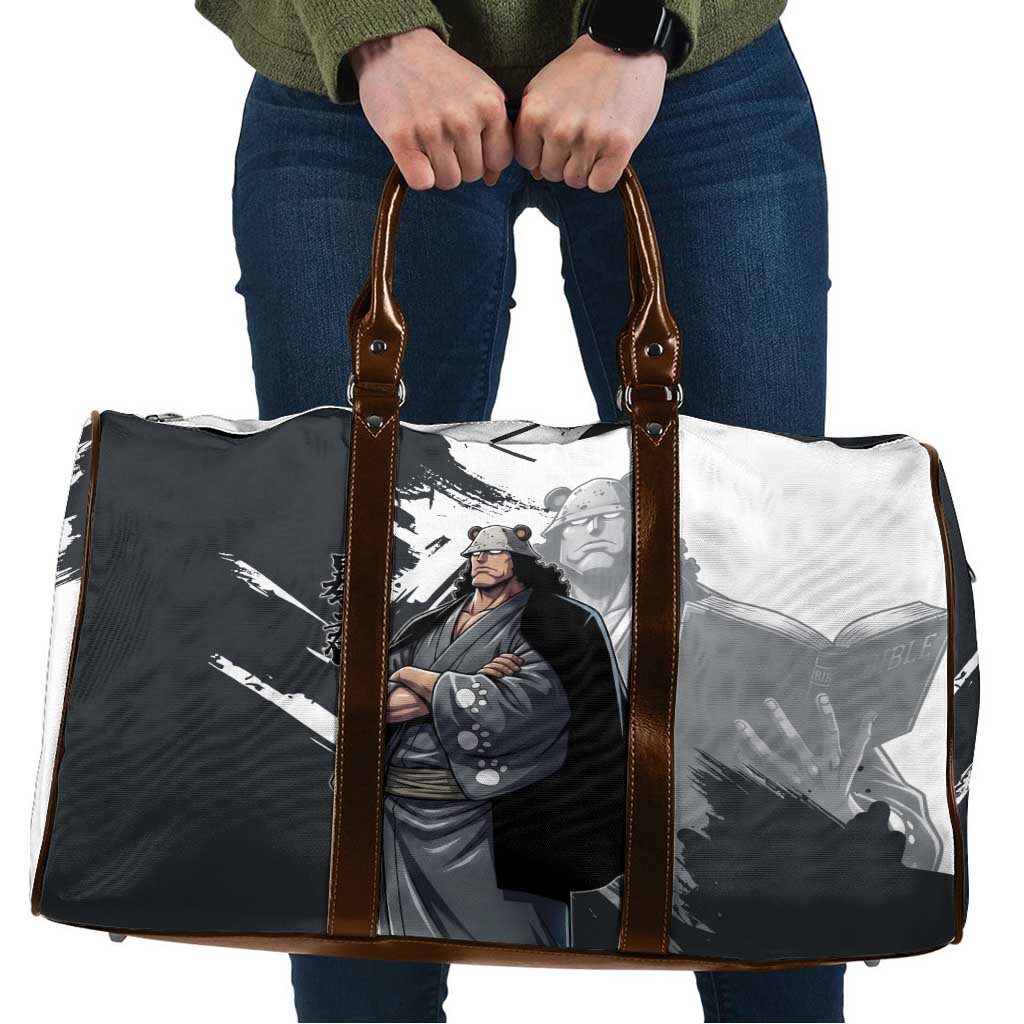 Bartholomew Kuma One Piece Travel Bag Revolutionary Ink Wash Anime