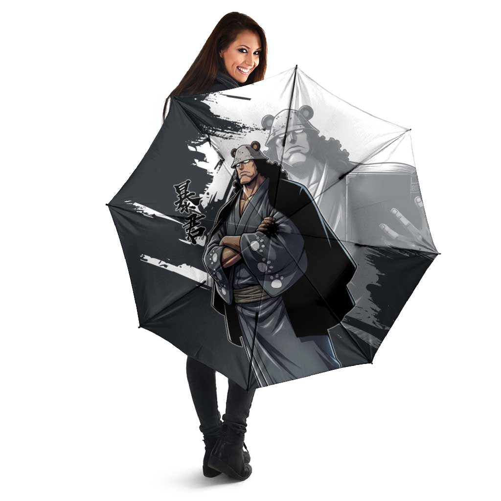 Bartholomew Kuma One Piece Umbrella Revolutionary Ink Wash Anime