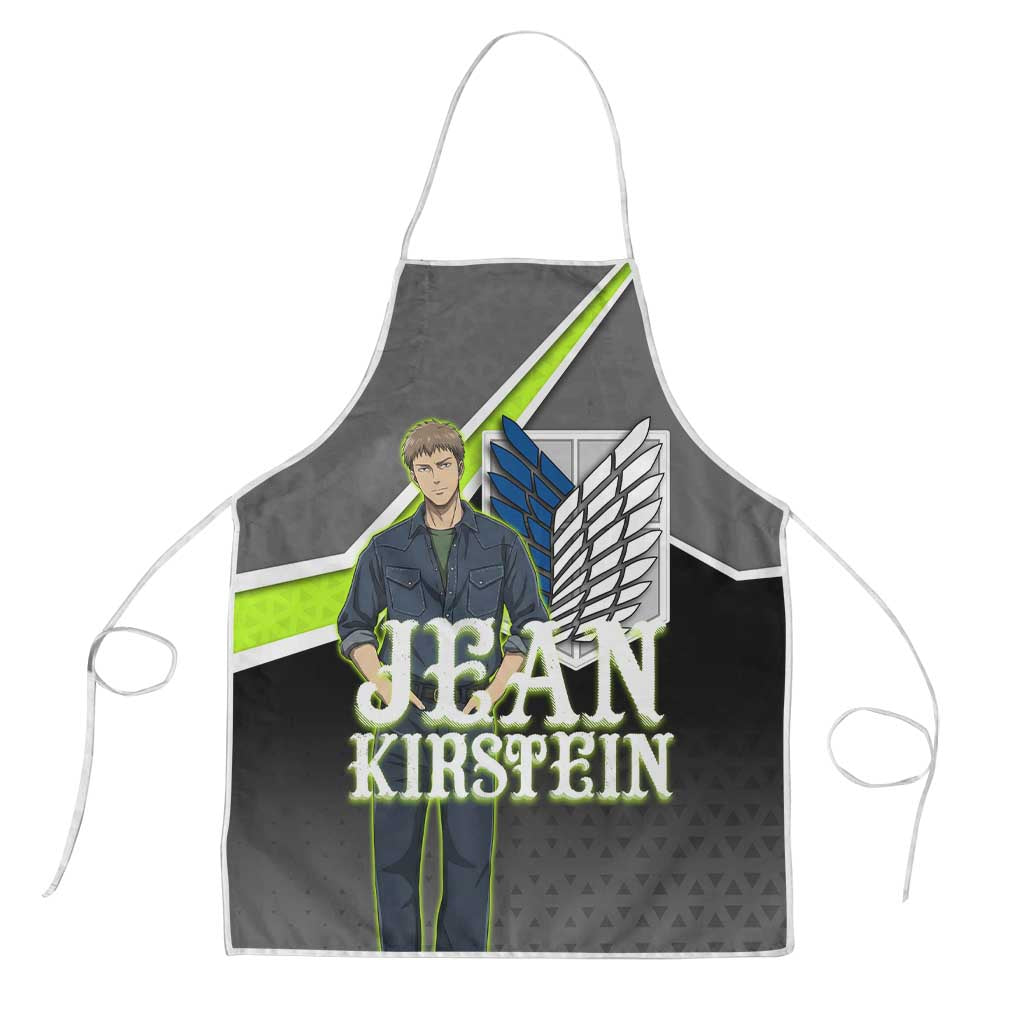 Jean Kirstein Attack on Titan Apron Anime Denim Utility Style