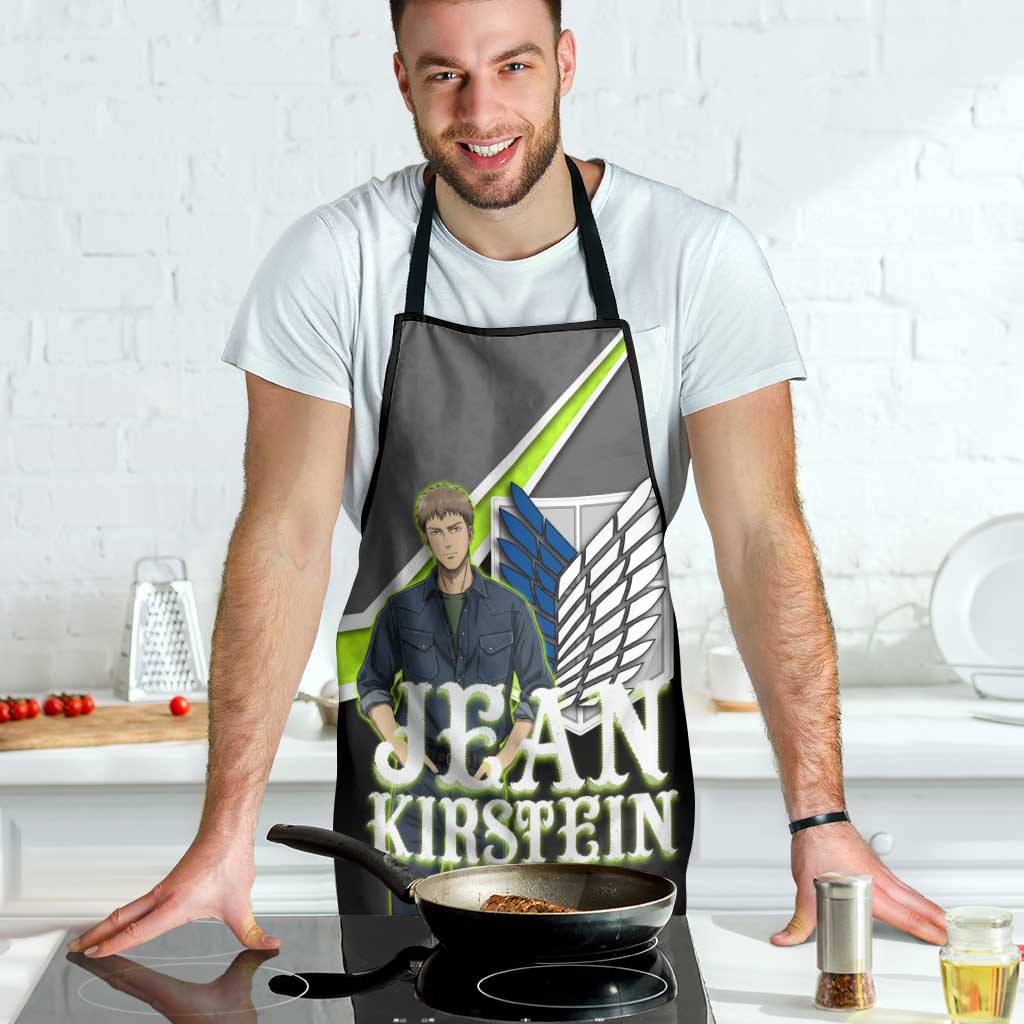 Jean Kirstein Attack on Titan Apron Anime Denim Utility Style