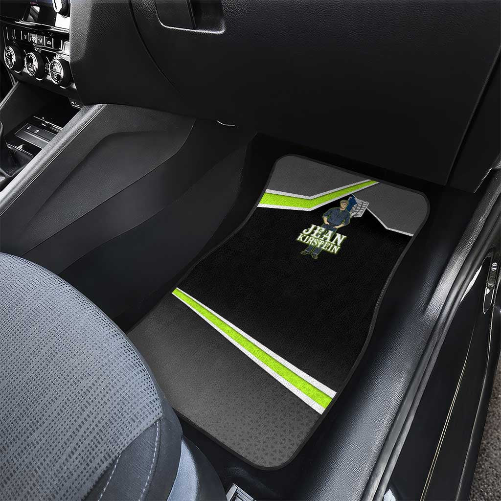 Jean Kirstein Attack on Titan Car Mats Anime Denim Utility Style