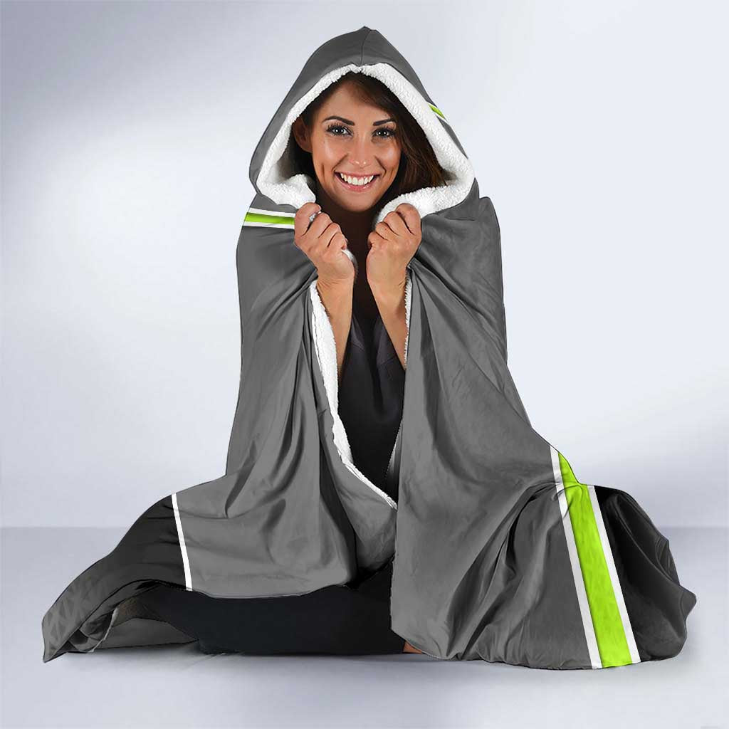 Jean Kirstein Attack on Titan Hooded Blanket Anime Denim Utility Style