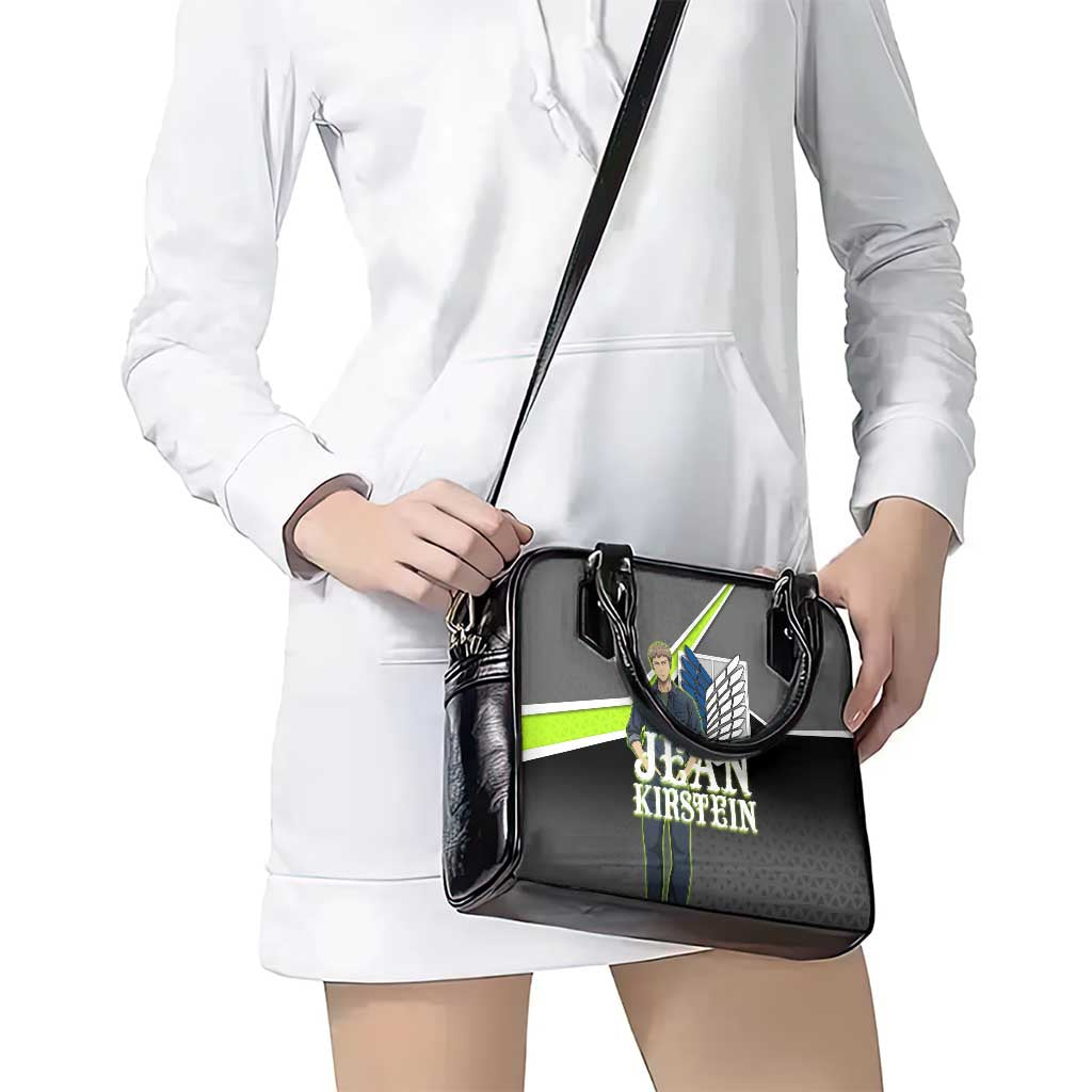 Jean Kirstein Attack on Titan Shoulder Handbag Anime Denim Utility Style