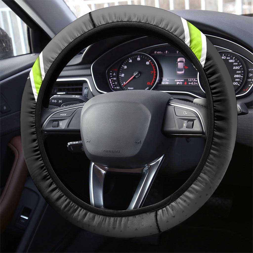 Jean Kirstein Attack on Titan Steering Wheel Cover Anime Denim Utility Style