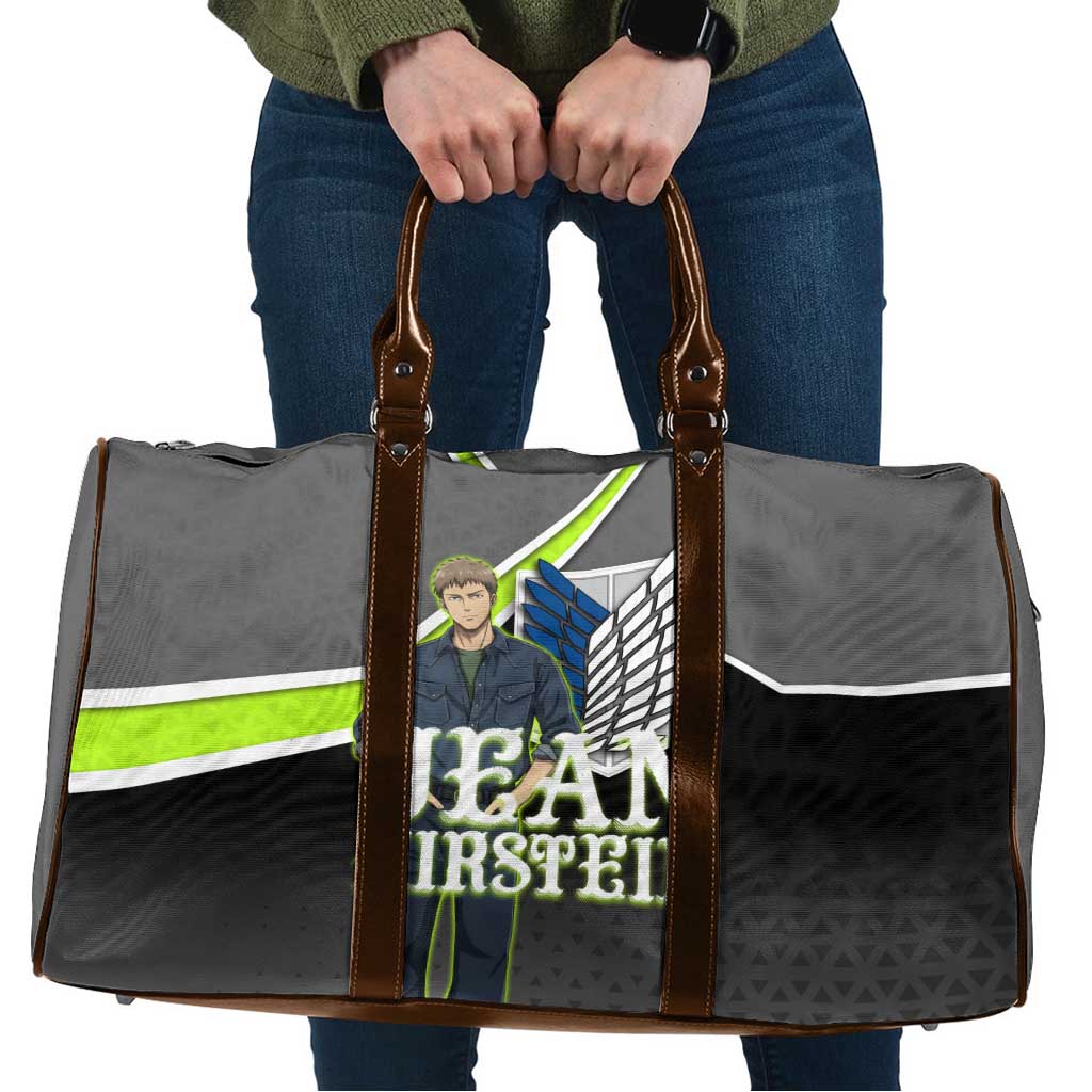 Jean Kirstein Attack on Titan Travel Bag Anime Denim Utility Style