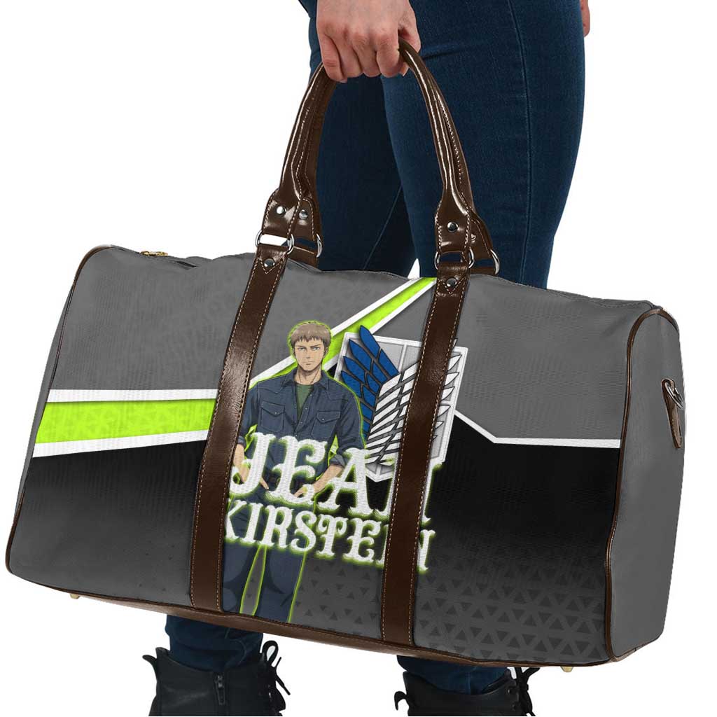 Jean Kirstein Attack on Titan Travel Bag Anime Denim Utility Style