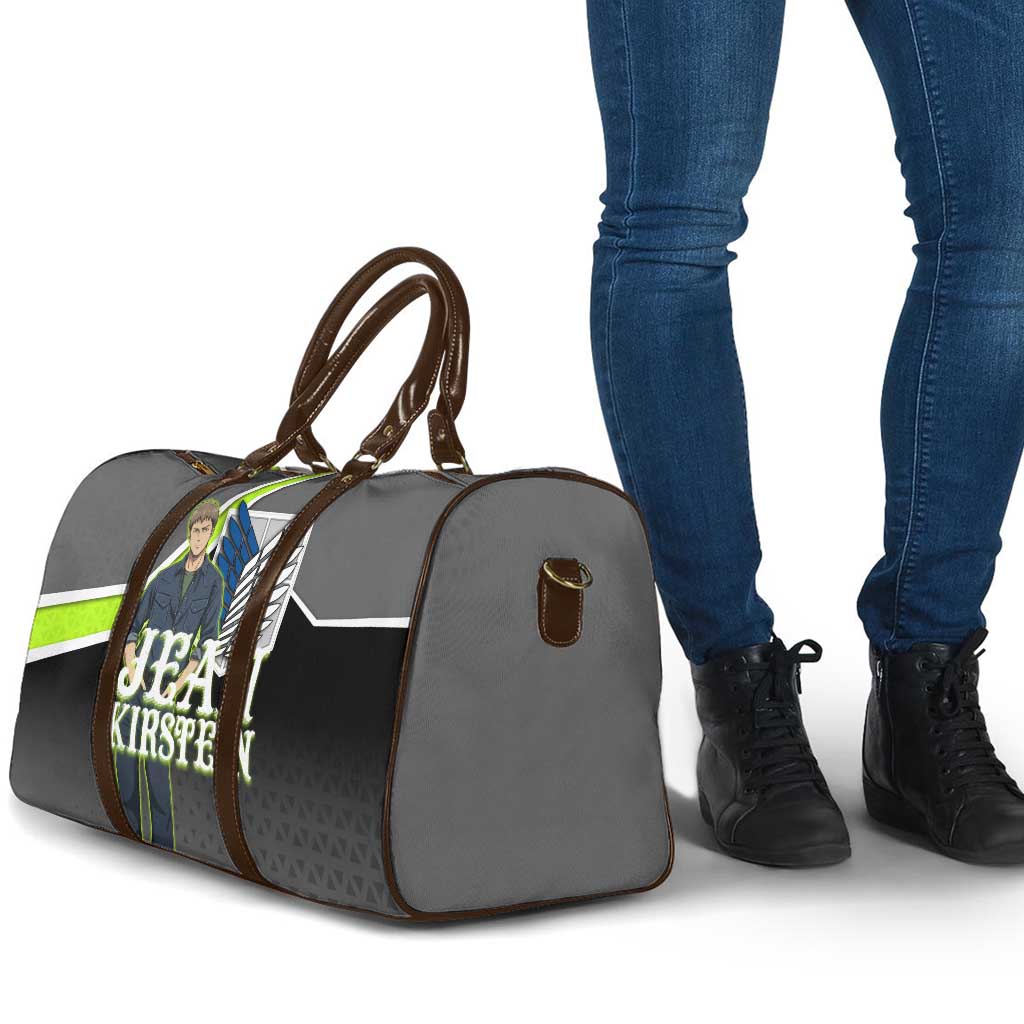 Jean Kirstein Attack on Titan Travel Bag Anime Denim Utility Style