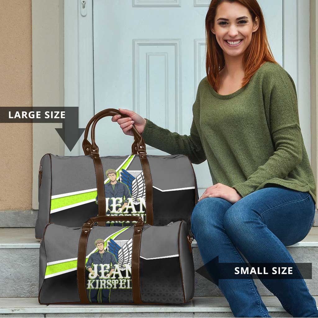 Jean Kirstein Attack on Titan Travel Bag Anime Denim Utility Style