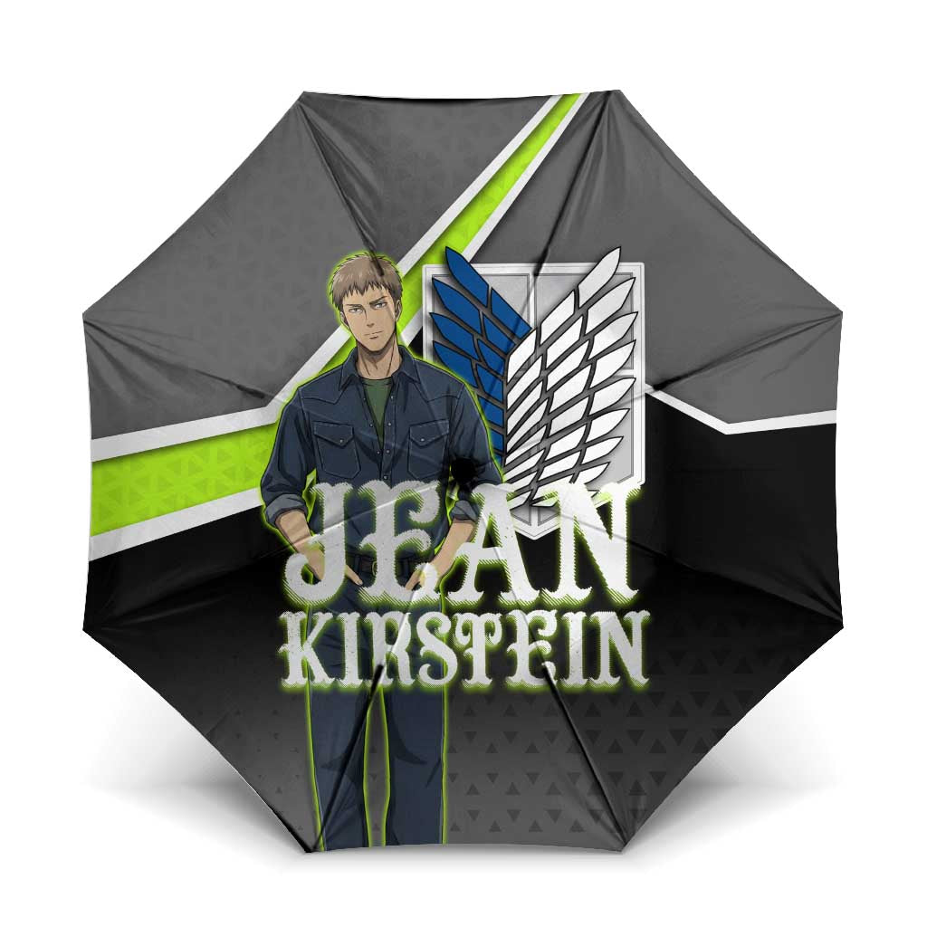 Jean Kirstein Attack on Titan Umbrella Anime Denim Utility Style