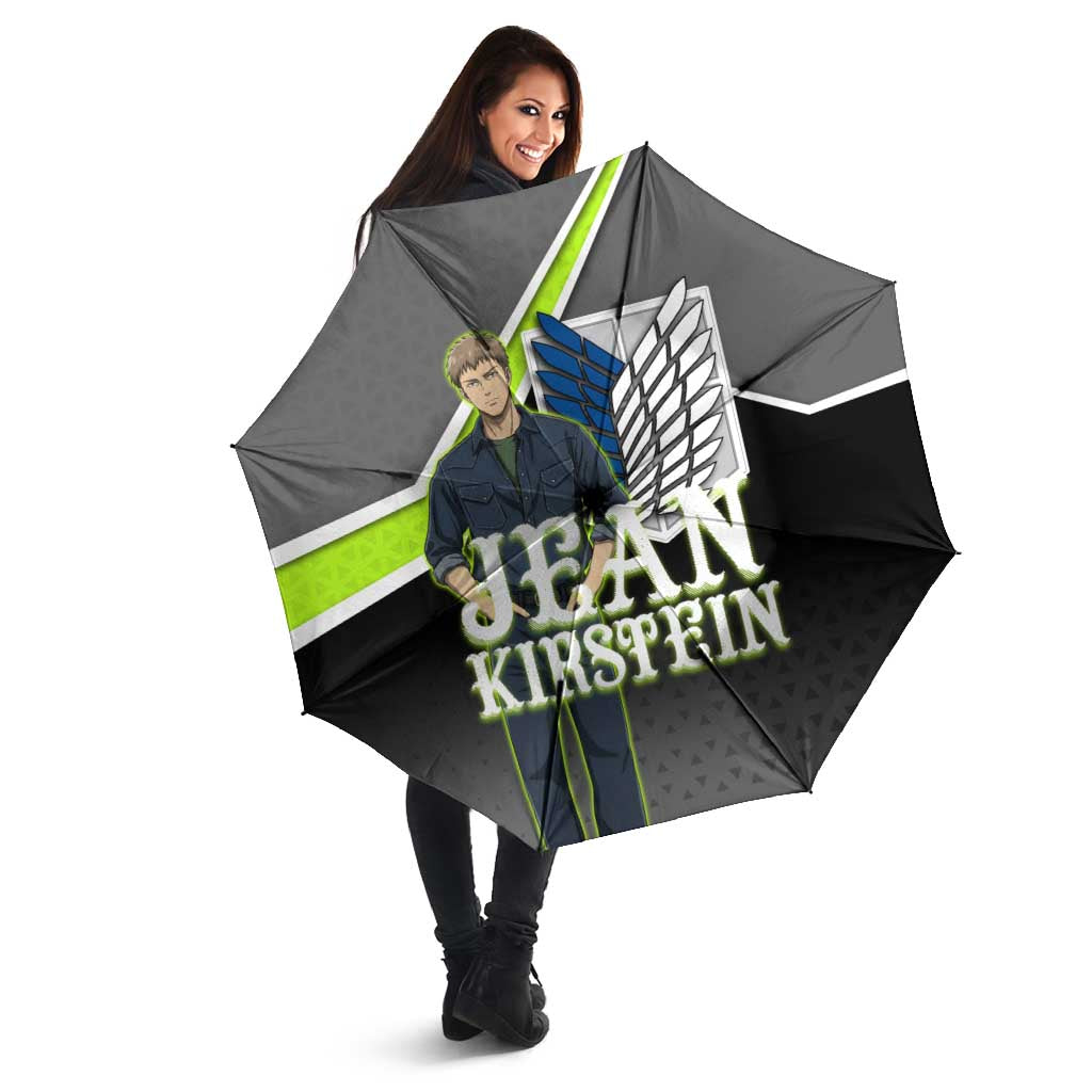 Jean Kirstein Attack on Titan Umbrella Anime Denim Utility Style