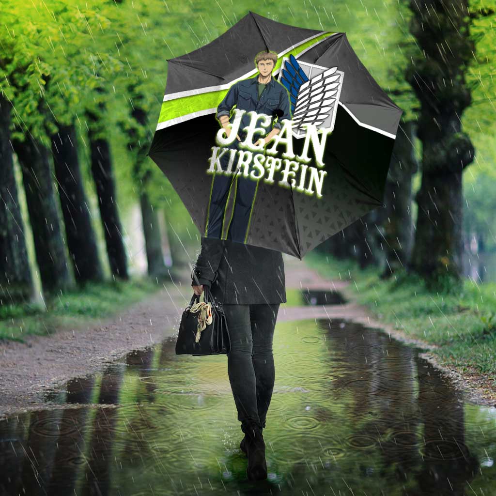 Jean Kirstein Attack on Titan Umbrella Anime Denim Utility Style