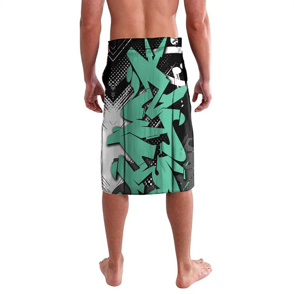 Kamado Tanjiro Demon Slayer Lavalava Black Graffiti Anime Graphic
