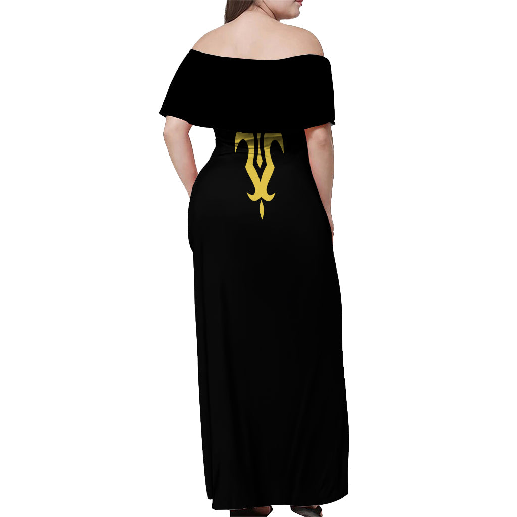 Lelouch Lamperouge Off Shoulder Maxi Dress Code Geass