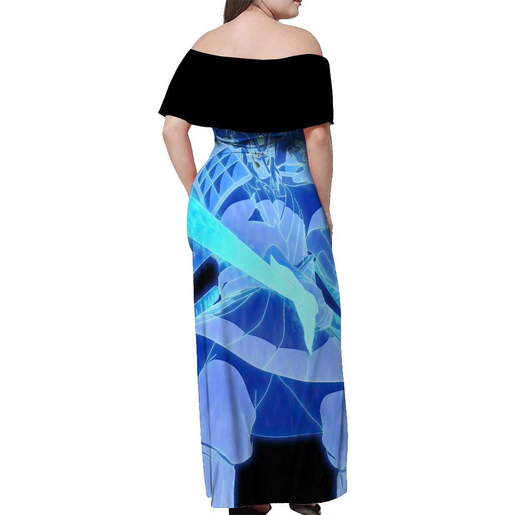 Madara Susanoo Off Shoulder Maxi Dress Naruto