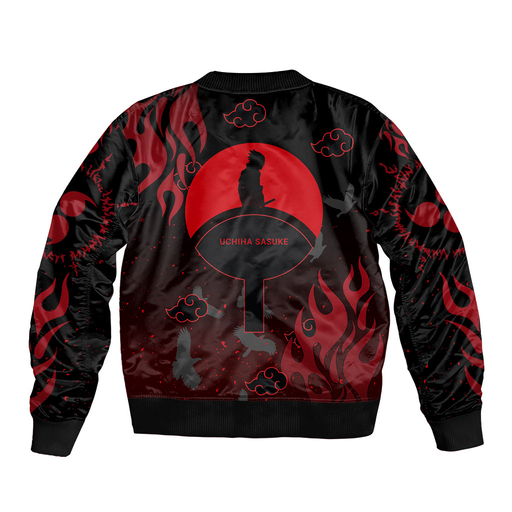 Uchiha Sasuke Bomber Jacket Naruto