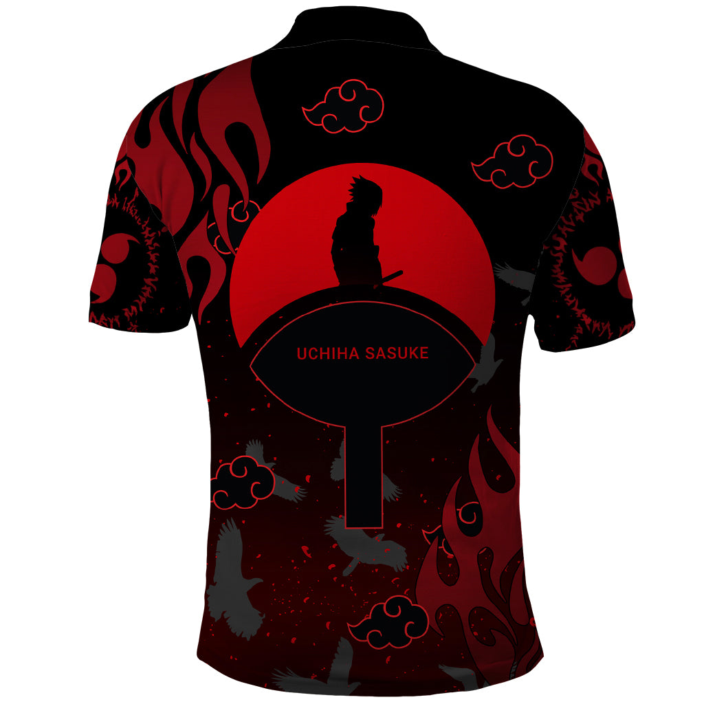 Uchiha Sasuke Polo Shirt Naruto