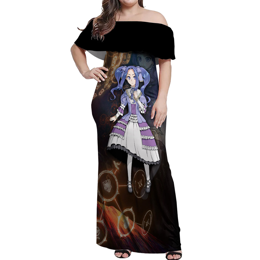 Melty Q Melromarc Rising Of The Shield Hero Off Shoulder Maxi Dress Anime Style