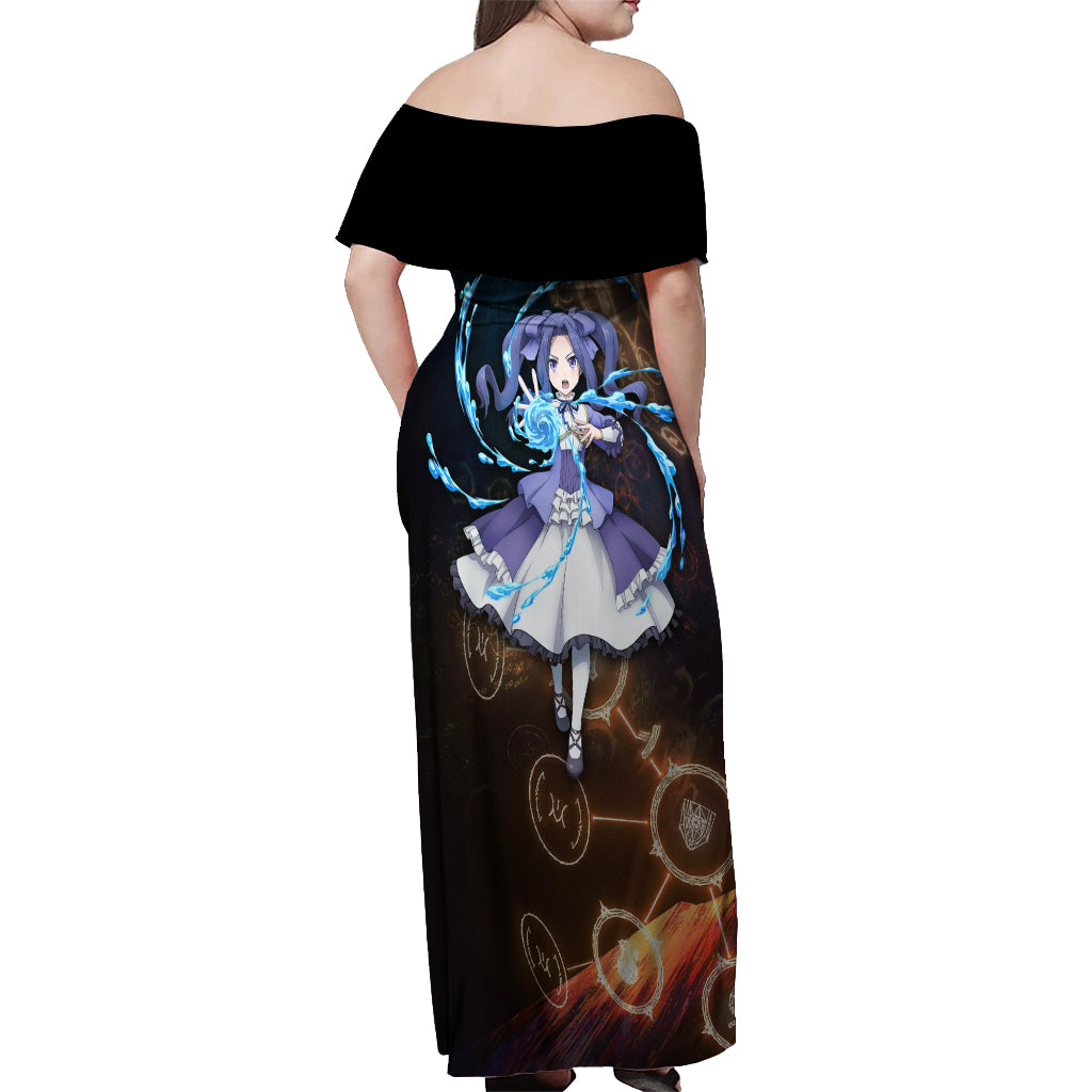 Melty Q Melromarc Rising Of The Shield Hero Off Shoulder Maxi Dress Anime Style