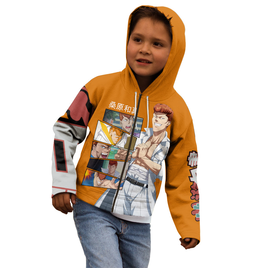 Kazuma Kuwabara Kid Hoodie YuYu Hakusho